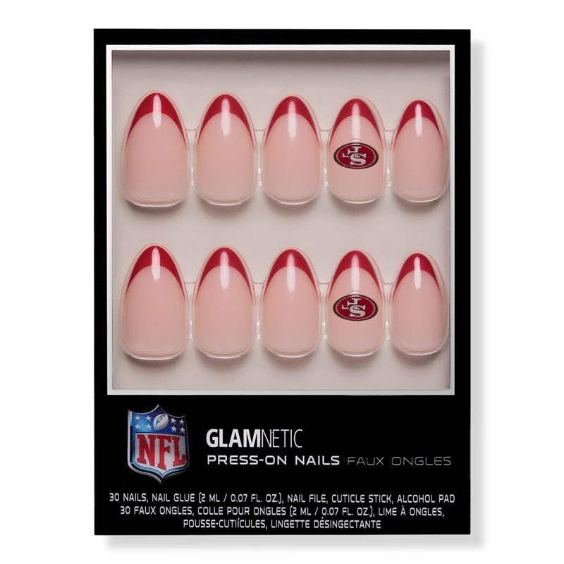San Francisco 49ers Press-On Nails - San Francisco 49ers