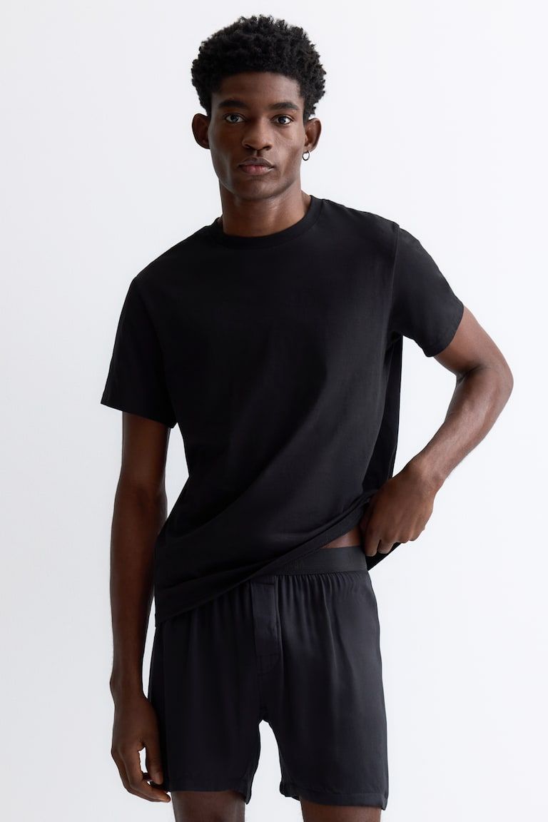 Satin Boxer Shorts