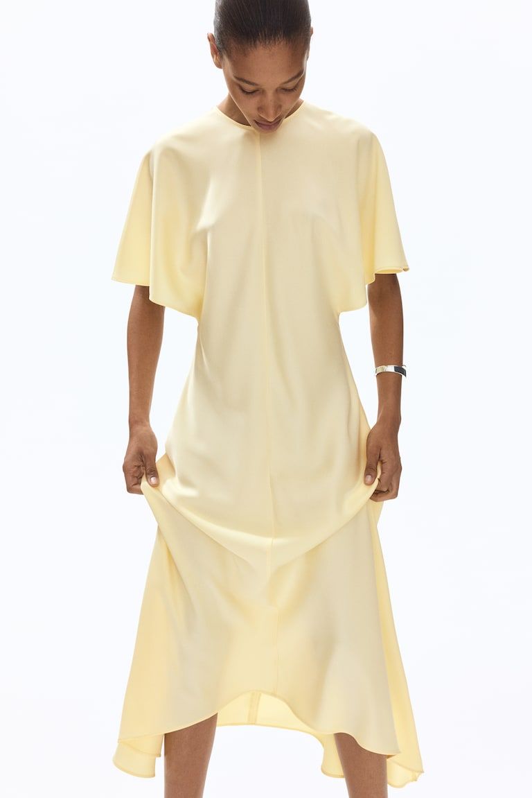 Satin Midi Dress