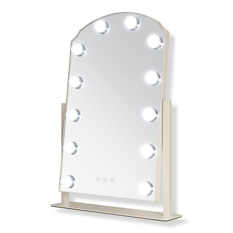 Scalloped Edge Hollywood LED Vanity Mirror - Neutral