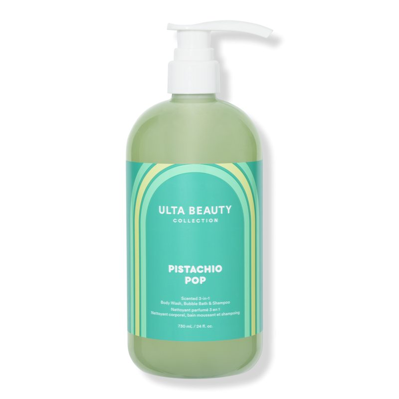 Scented 3-in-1 Body Wash, Bubble Bath & Shampoo - Pistachio Pop