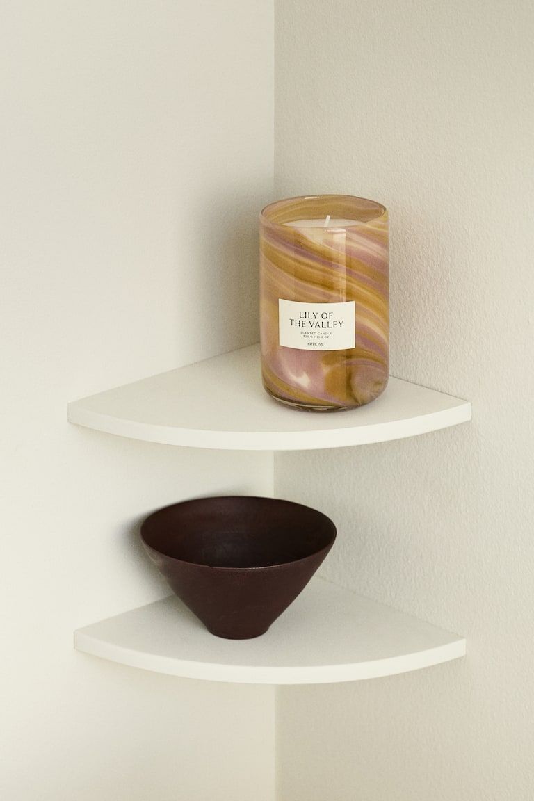 Scented Candle in Glass Holder