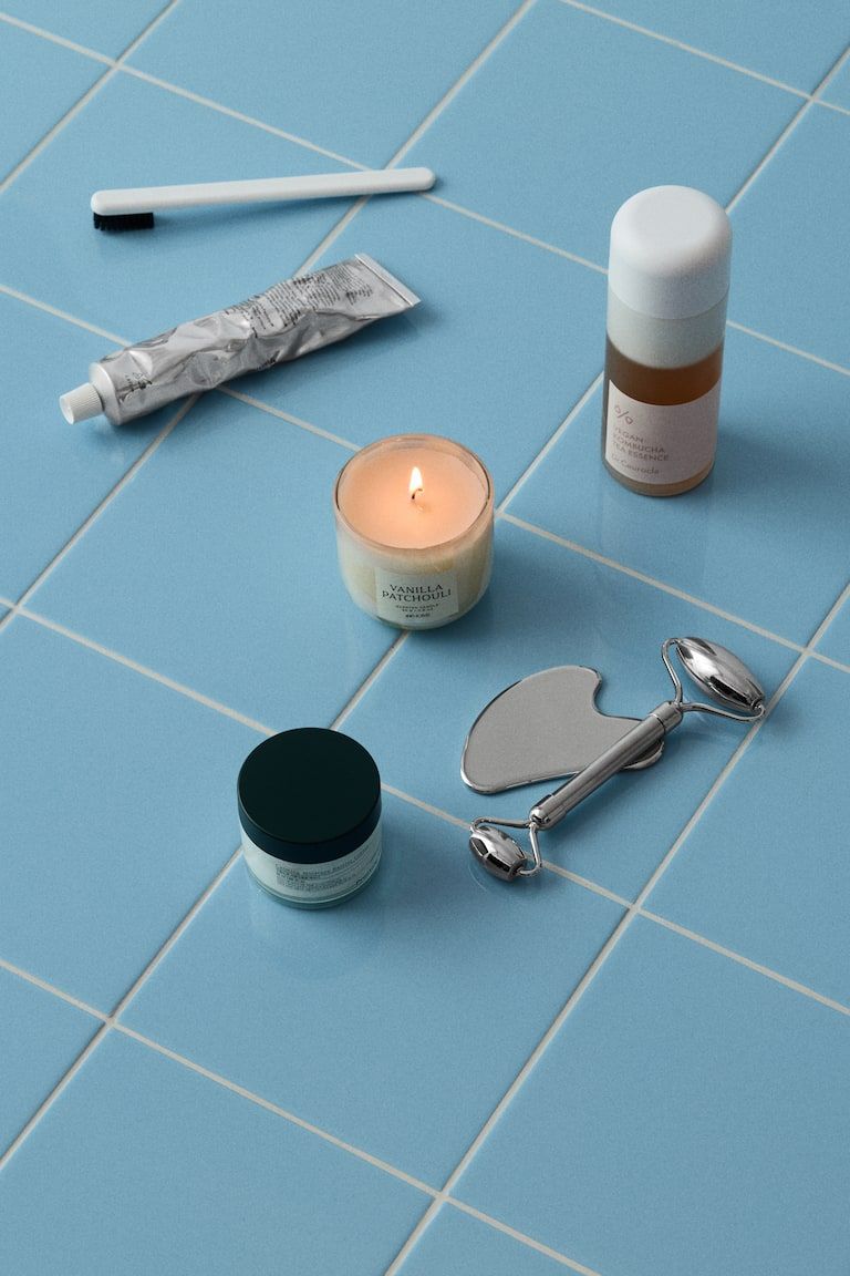 Scented Candle in Glass Holder