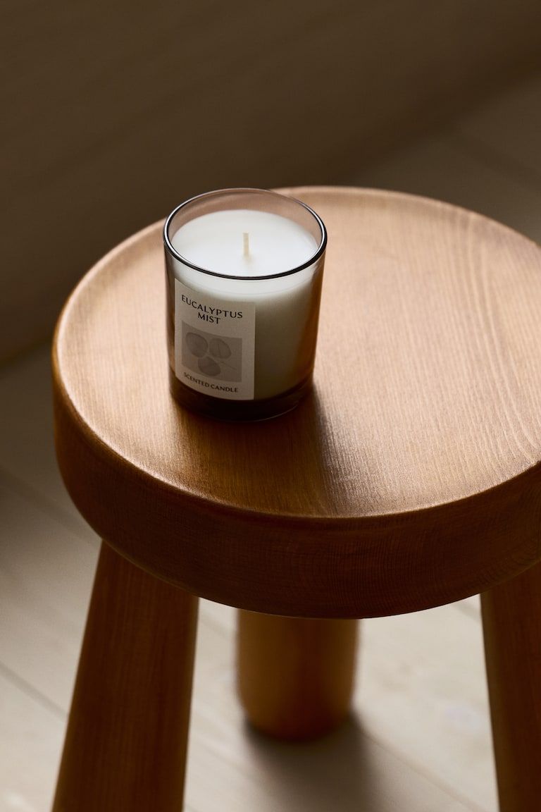 Scented Candle in Glass Holder