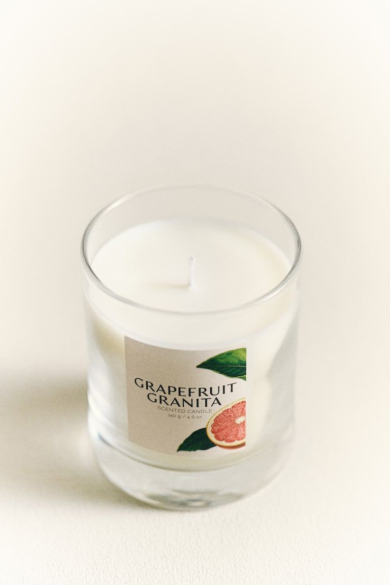Scented Candle in Glass Holder