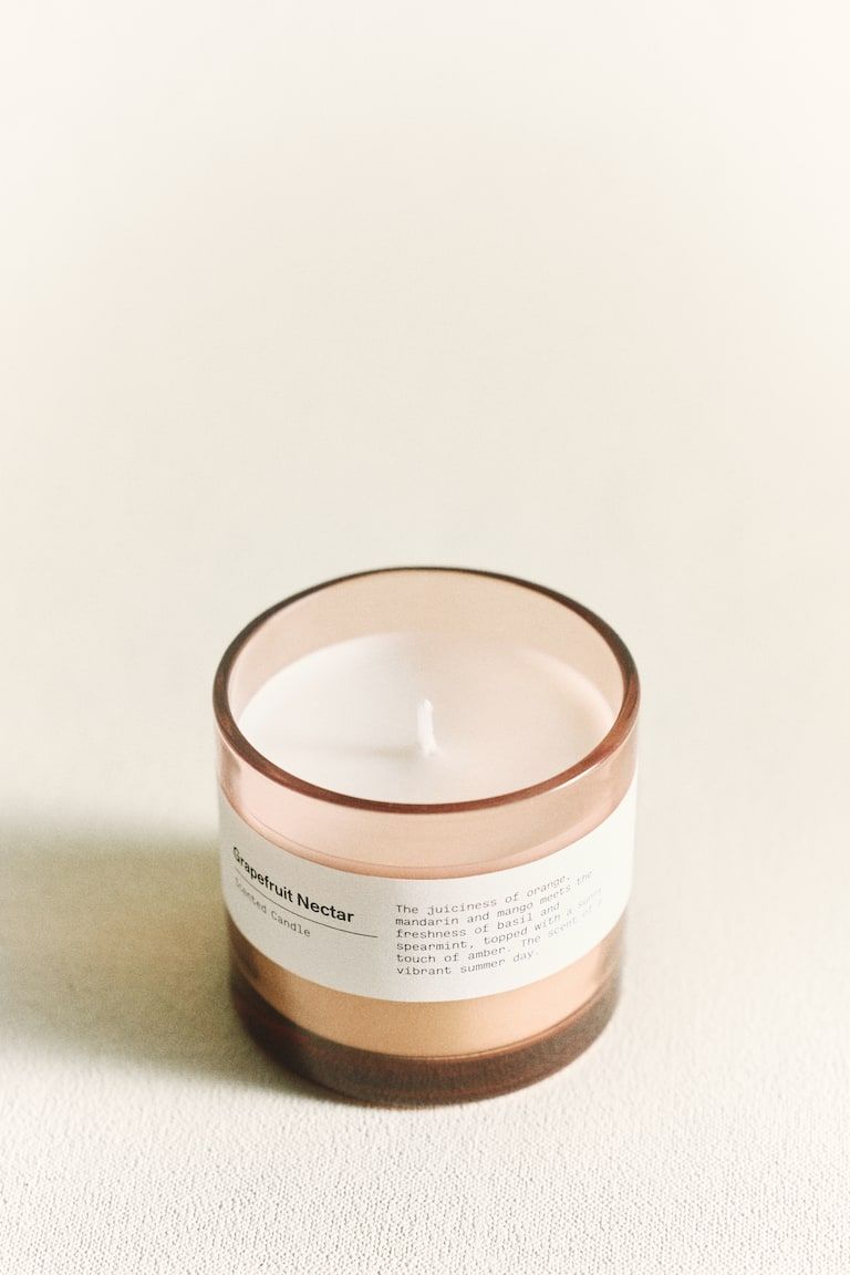 Scented Candle in Glass Holder