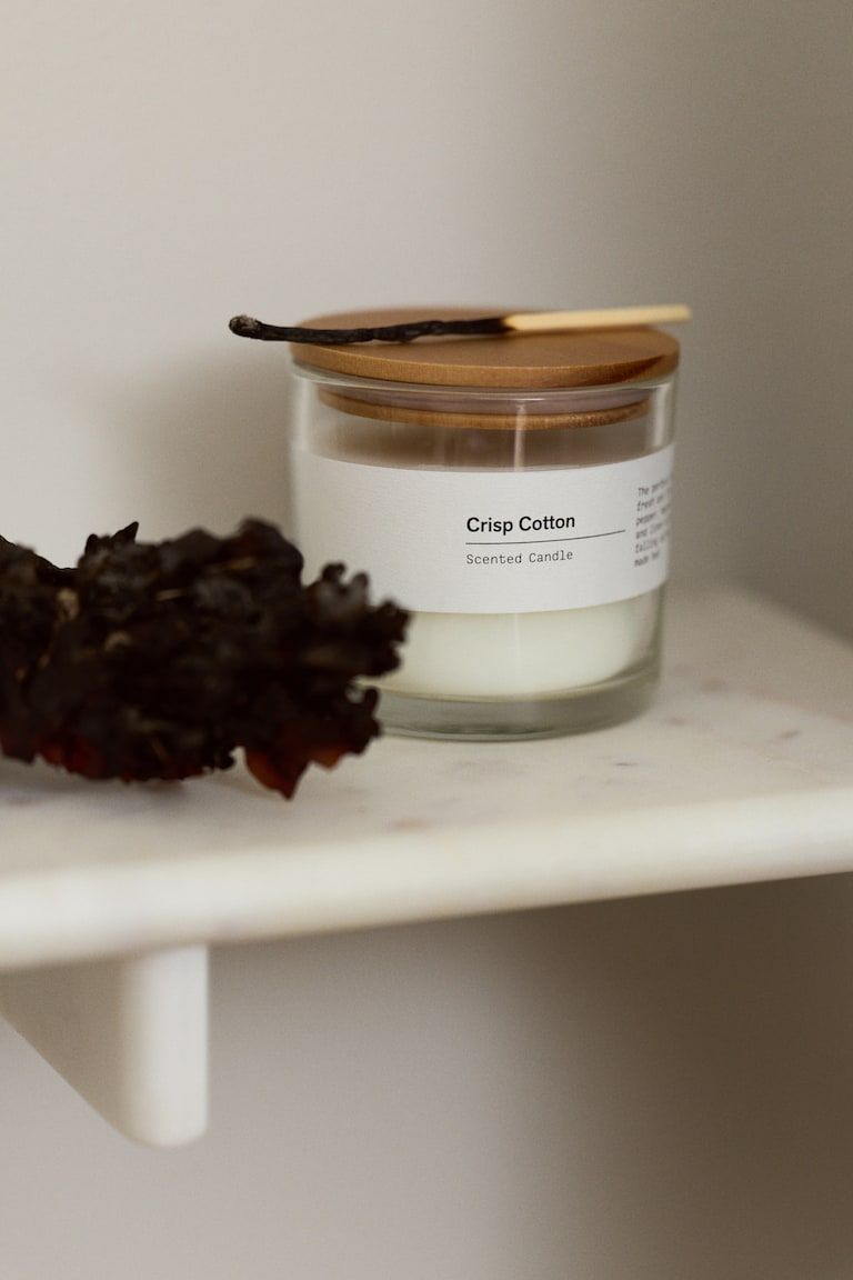 Scented Candle in Glass Holder