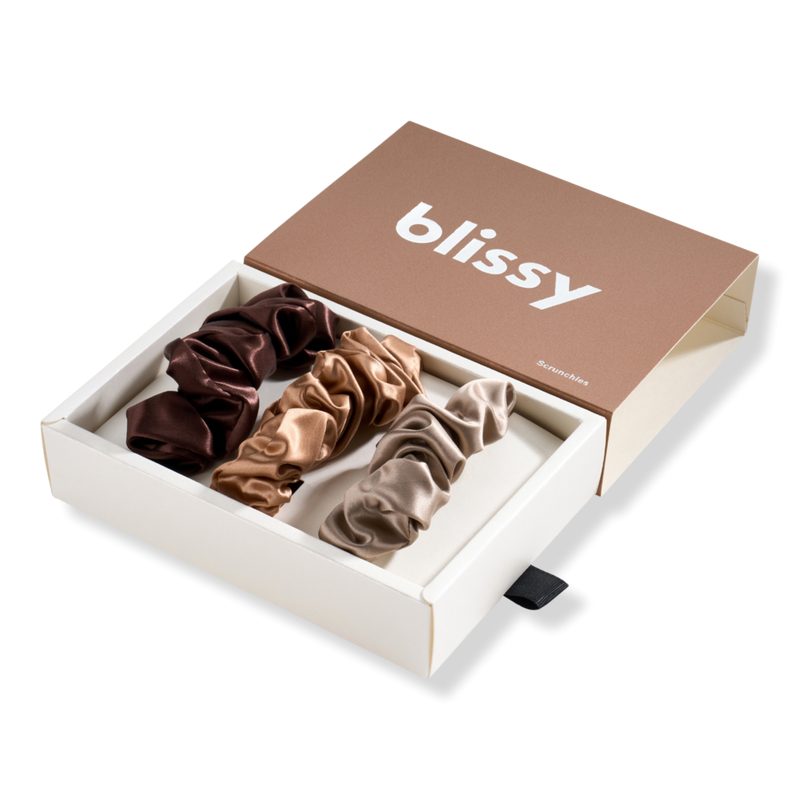 Scrunchies - Taupe/Cinnamon/Brown