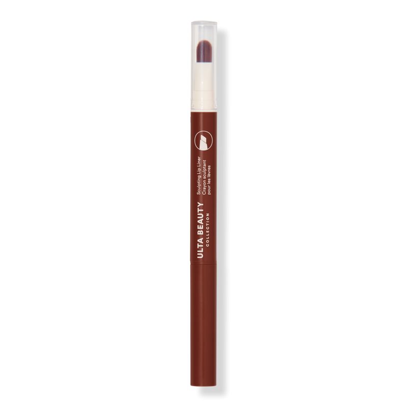 Sculpting Peptide Lip Liner with Brush Tip - Americano