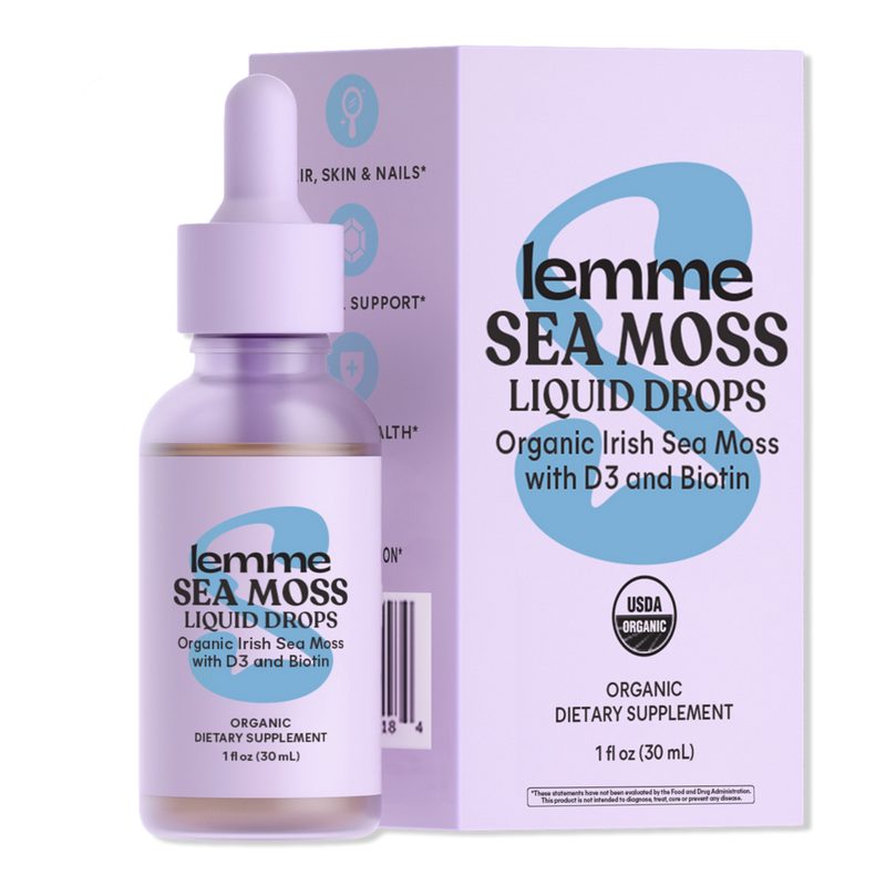Sea Moss: Irish Sea Moss Beauty Liquid Drops