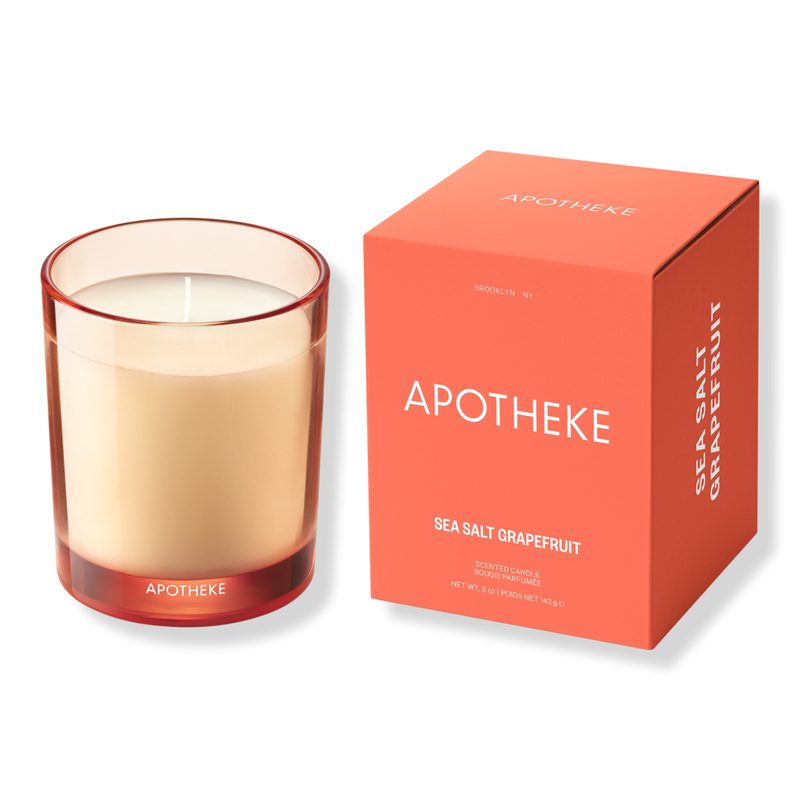 Sea Salt Grapefruit Scented Candle - 5 oz (Petite)