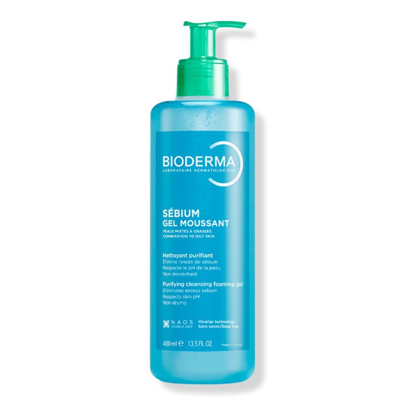 Sébium Foaming Gel Purifying Face Cleanser for Combination to Oily Skin