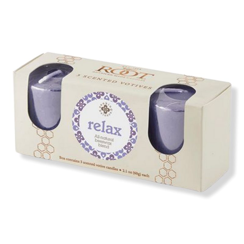 Seeking Balance Aromatherapy Candle - Relax - Geranium Lavender - 3 ct
