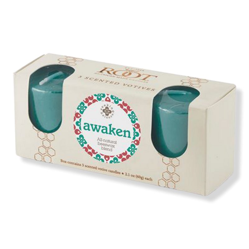 Seeking Balance Awaken - Basil & Lime Aromatherapy Candle - 3 ct