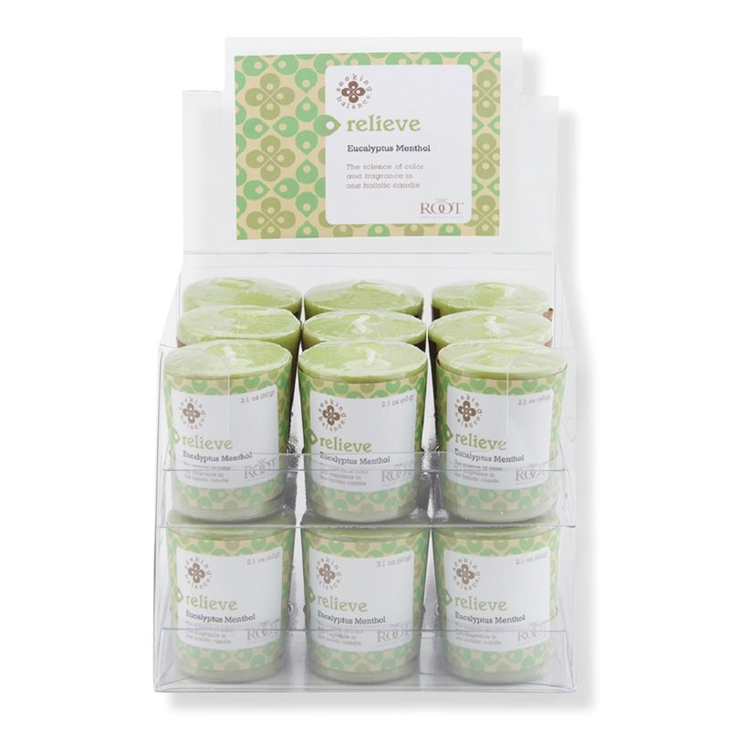 Seeking Balance Relieve - Eucalyptus Menthol Aromatherapy Candle - 18 ct