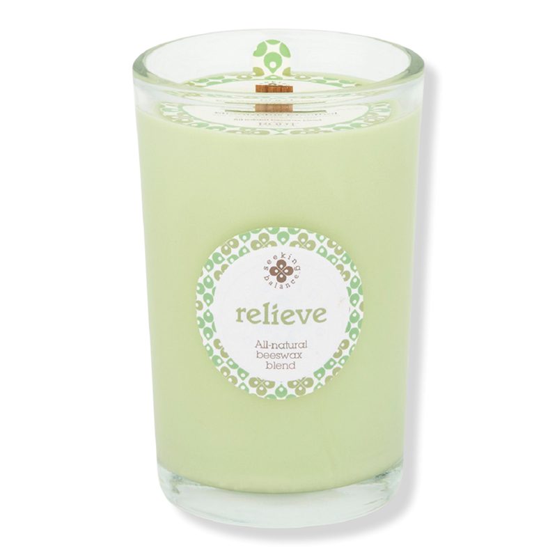 Seeking Balance Relieve - Eucalyptus Menthol Aromatherapy Candle - 8 oz