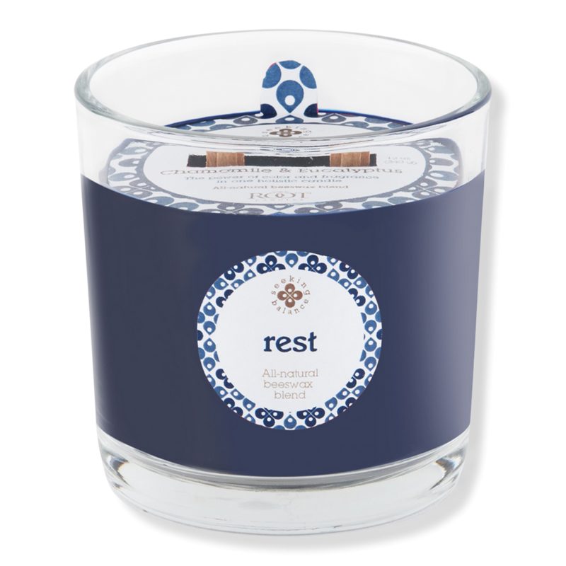 Seeking Balance Rest - Chamomile & Eucalyptus Aromatherapy Candle - 12 oz