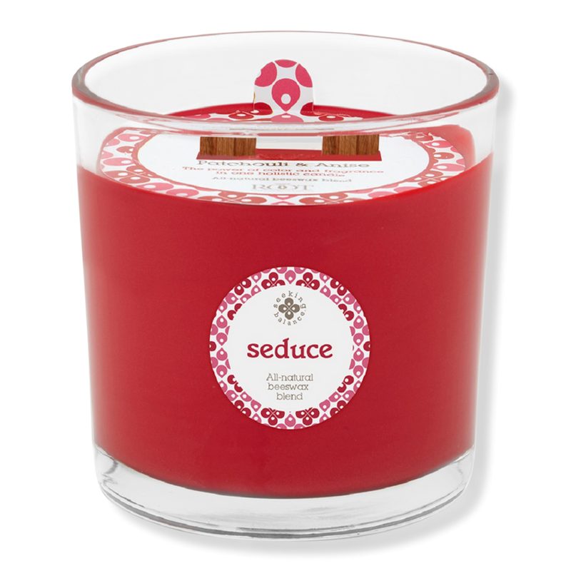 Seeking Balance Seduce - Patchouli & Anise Aromatherapy Candle - 12 oz
