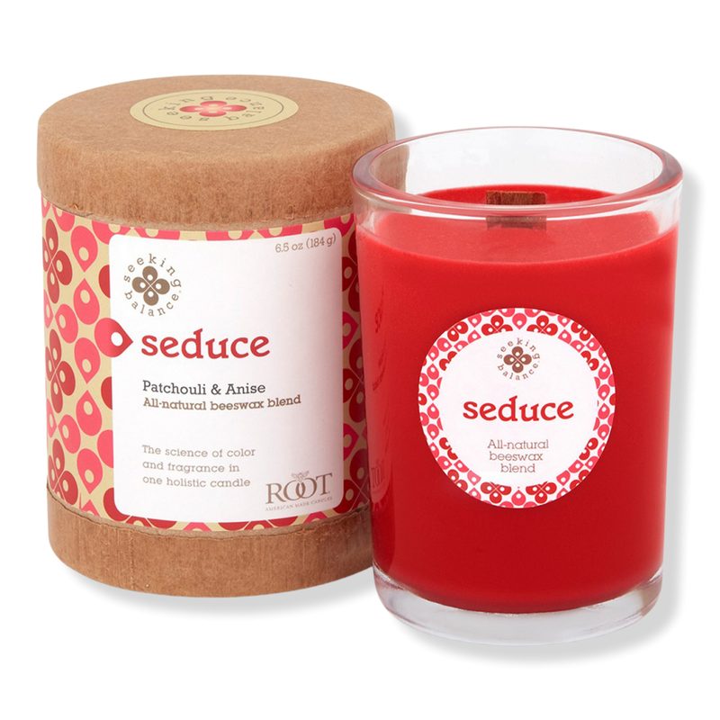 Seeking Balance Seduce - Patchouli & Anise Aromatherapy Candle - 6.5 oz