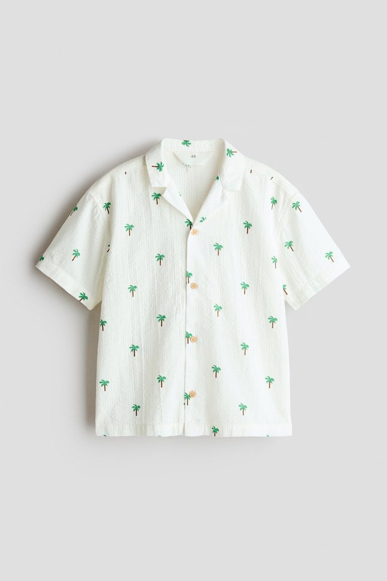 Seersucker Resort Shirt