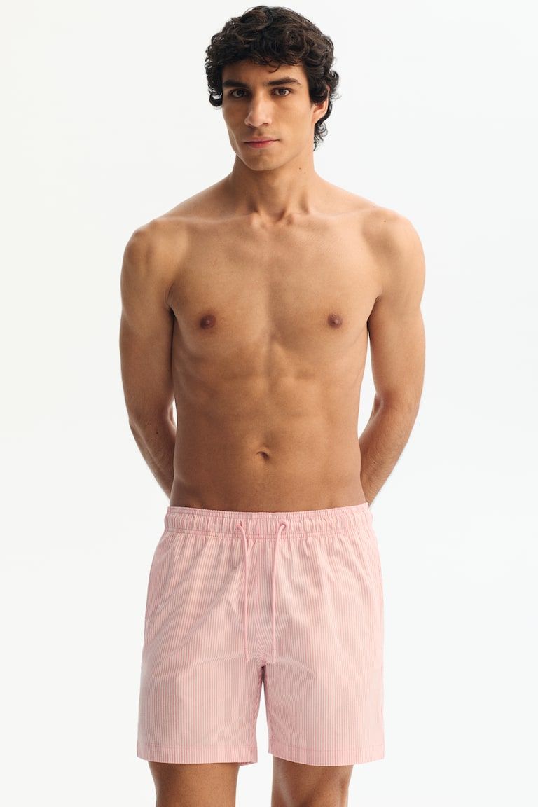 Seersucker Swim Shorts