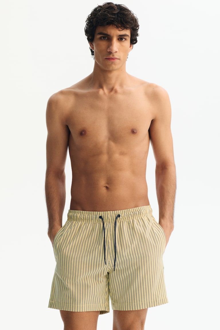 Seersucker Swim Shorts