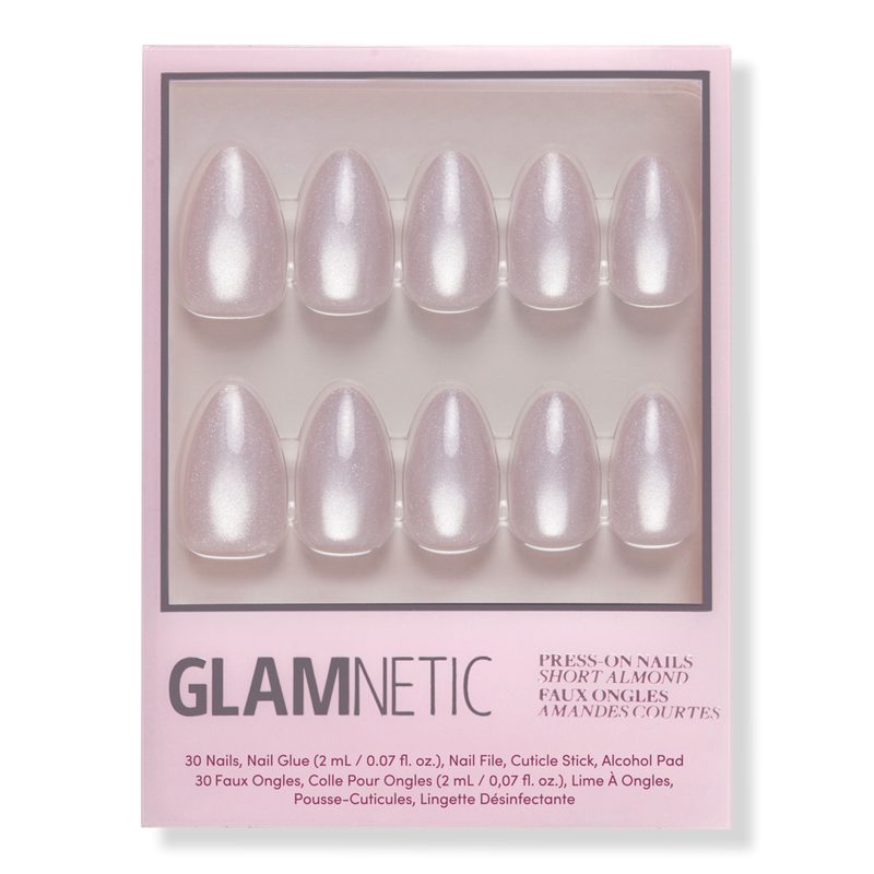 Selenite Press-On Nails