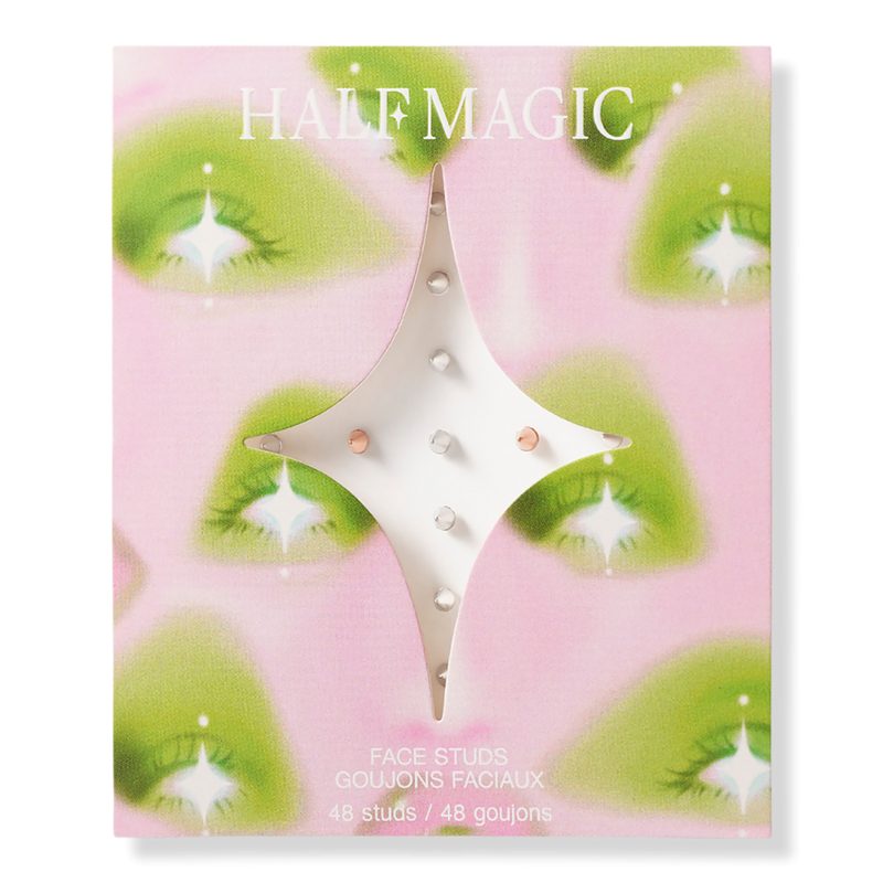 Self-Adhesive Face Gems - Bold Metallic Studs