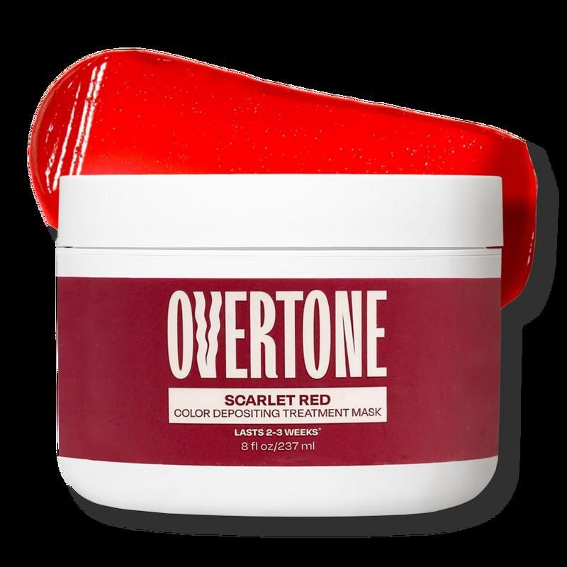 Semi Permanent Color-Depositing Deep Conditioning Mask - Scarlet Red