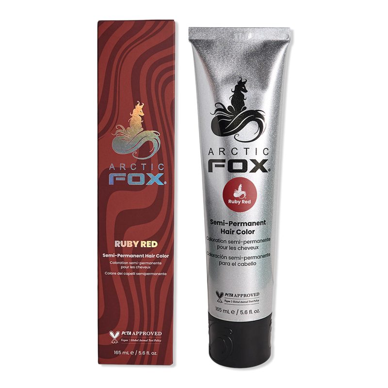 Semi Permanent Hair Color - Naturals - Ruby Red