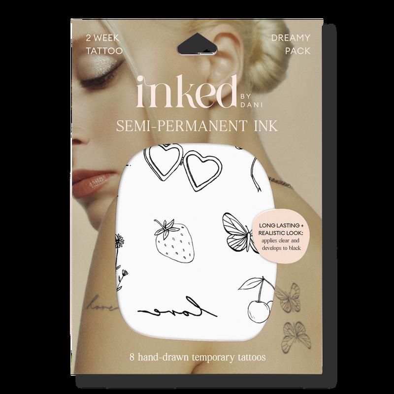 Semi-Permanent Tattoos: Dreamy Pack