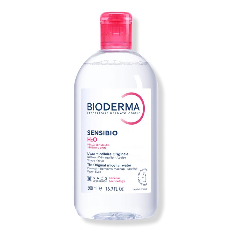 Sensibio H2O Micellar Water Face Cleanser for Sensitive Skin - 16.9 oz