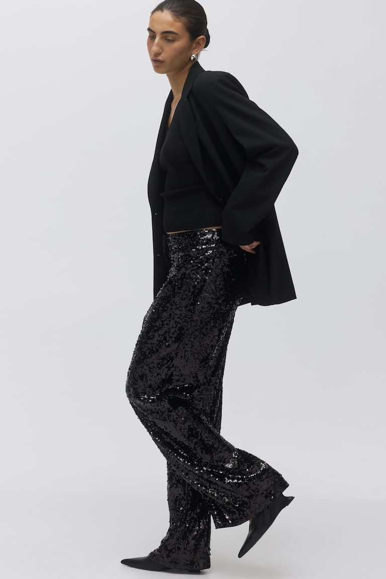 Sequined Pants