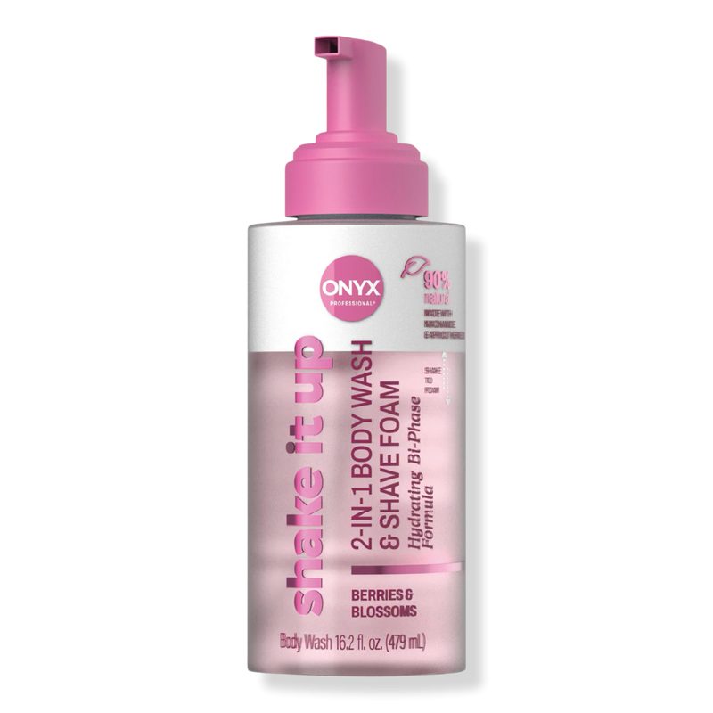 Shake It Up 2-in-1 Body Wash and Shave Foam - Berries and Blossoms