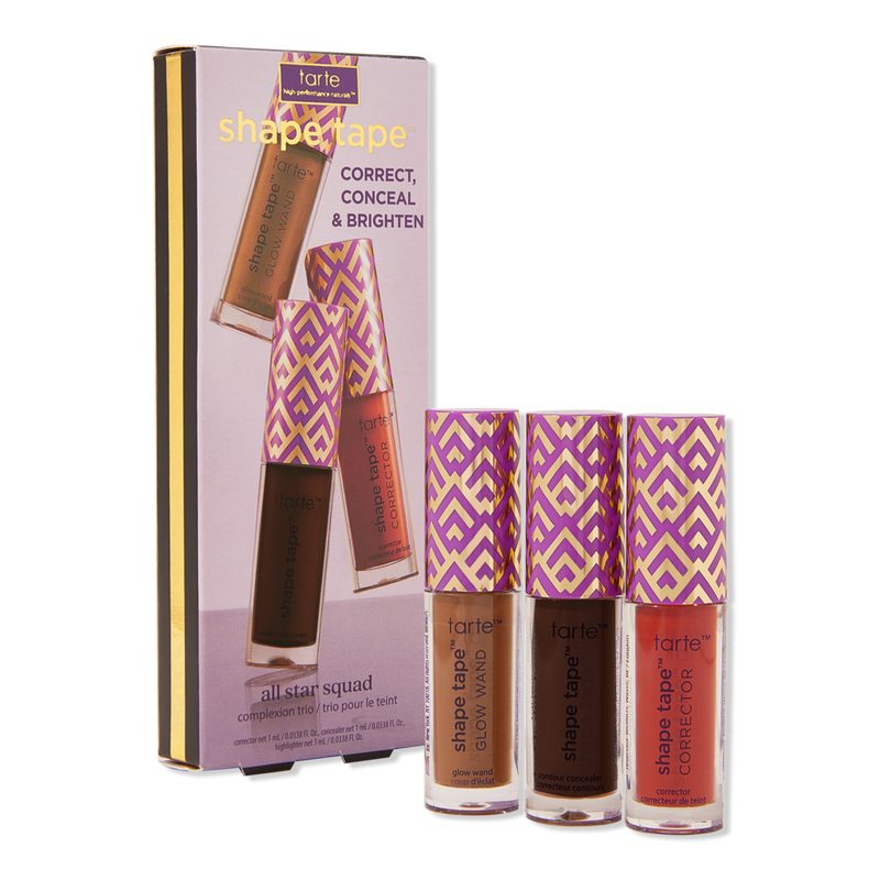 Shape Tape All Star Squad Complexion Trio - 63H espresso honey / moonbeam / red