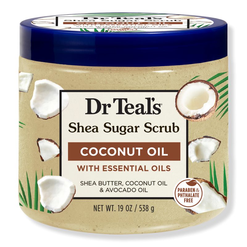 Shea Sugar Body Scrub with Coconut Oil and Essential Oils