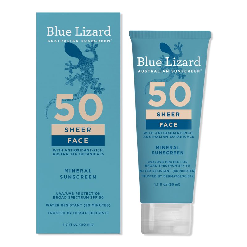 Sheer Mineral Sunscreen Lotion for Face SPF 50