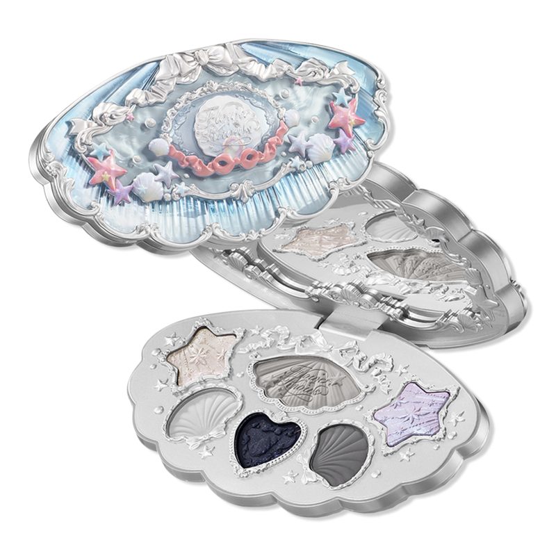 Shell's Jewel Collection 6-Color Makeup Palette - 03 Deep Sea