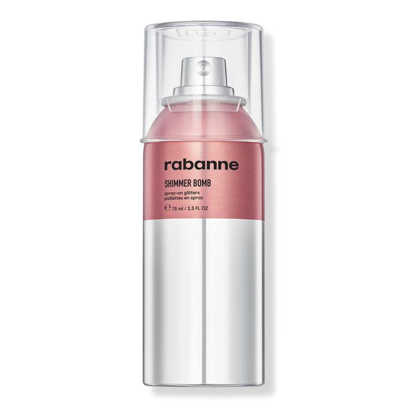 Shimmer Bomb Face & Body Spray-On Glitter - Rose Dore
