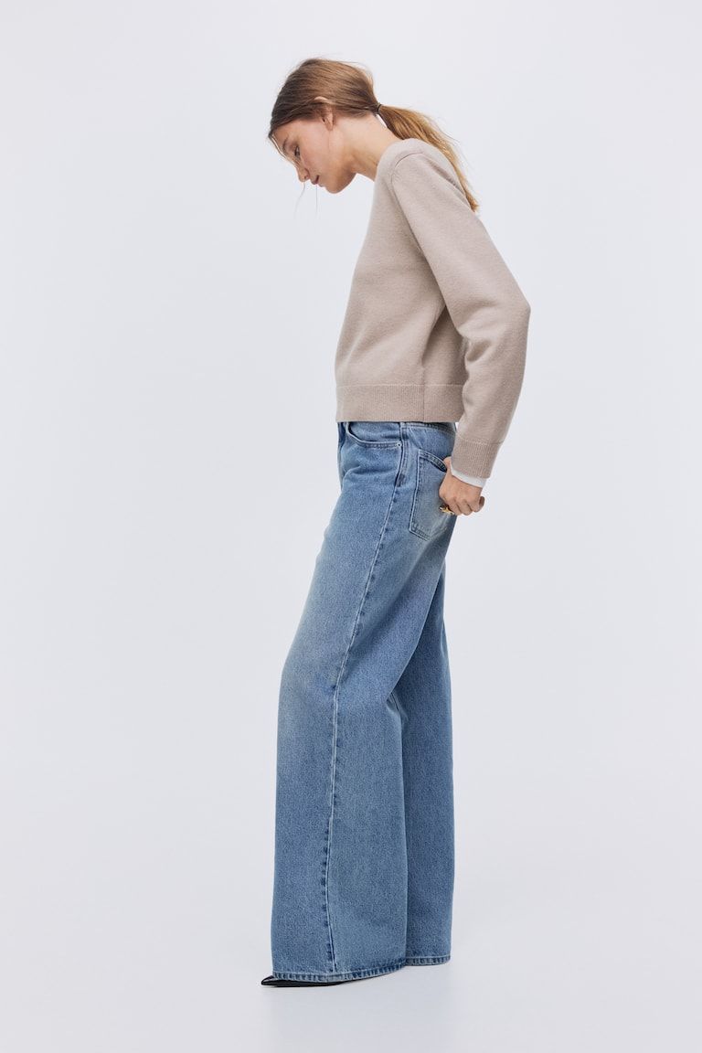 Shoulder-Pad Sweater