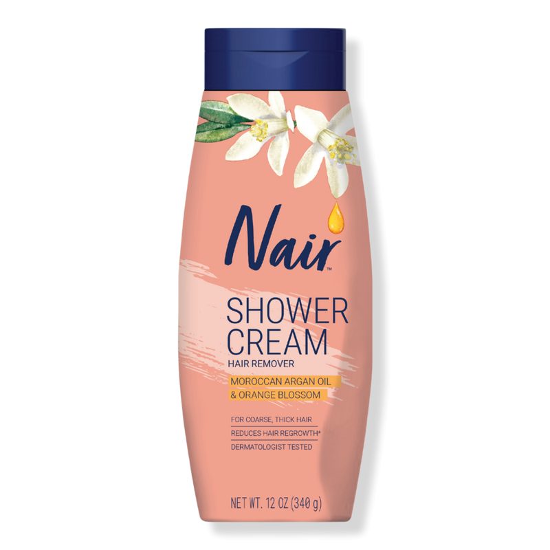 Shower Cream Hair Remover with Moroccan Argan Oil