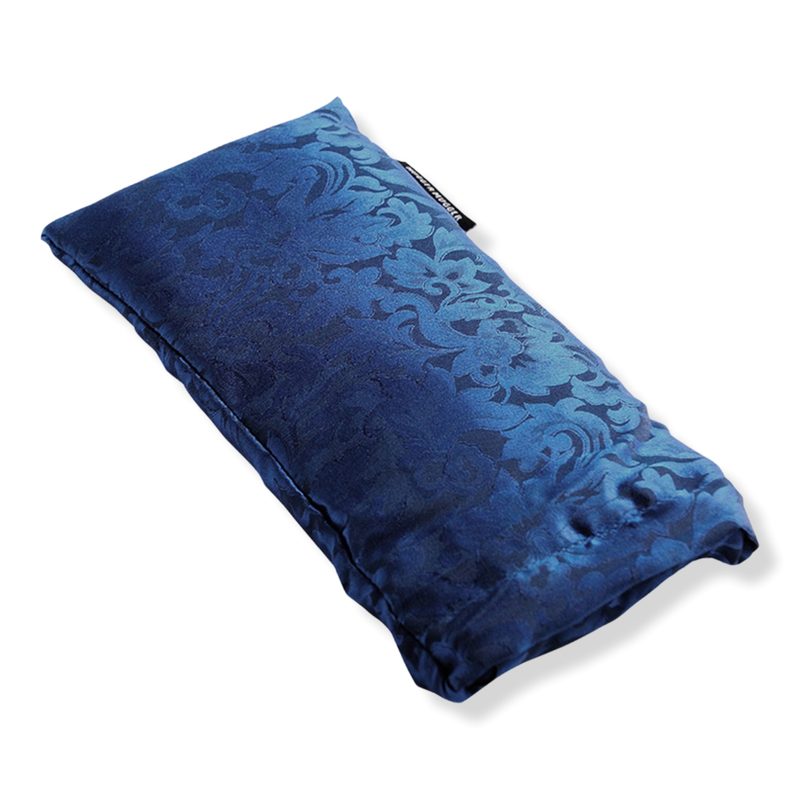 Silk Eye Pillow with Herbal Filling - Indigo