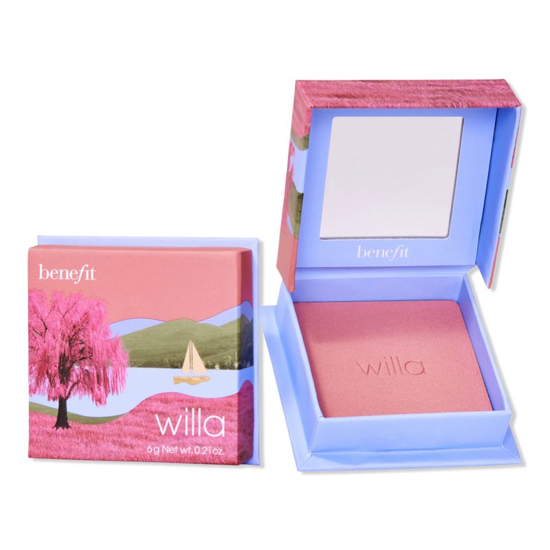 Silky-Soft Powder Blush - Willa