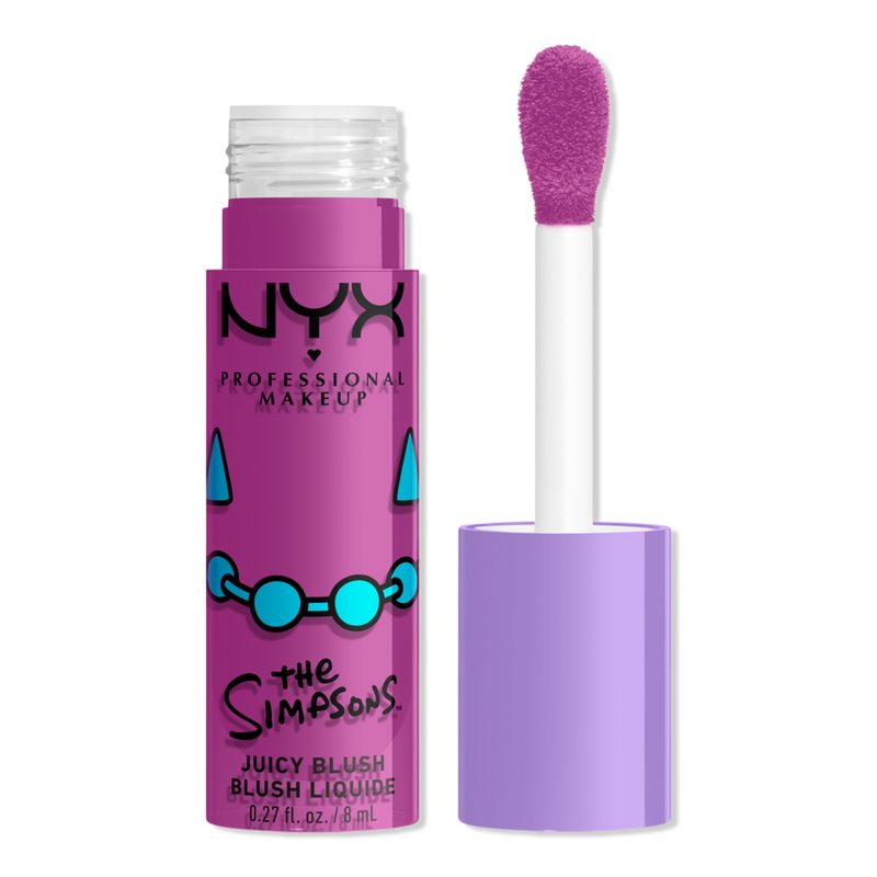Simpsons Collab Saucy Sisters' Fat Cheeks Juicy Liquid Blush - Lavender Sass - Lavender Sass