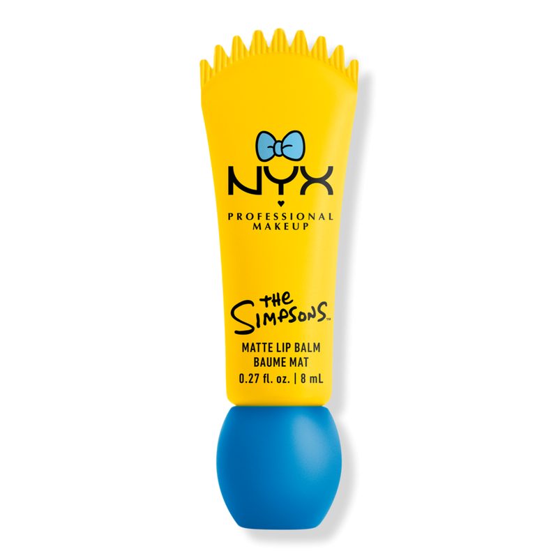 Simpsons Collab Smushy Matte Lip Balm - Peekaboo Blue - Peekaboo Blue