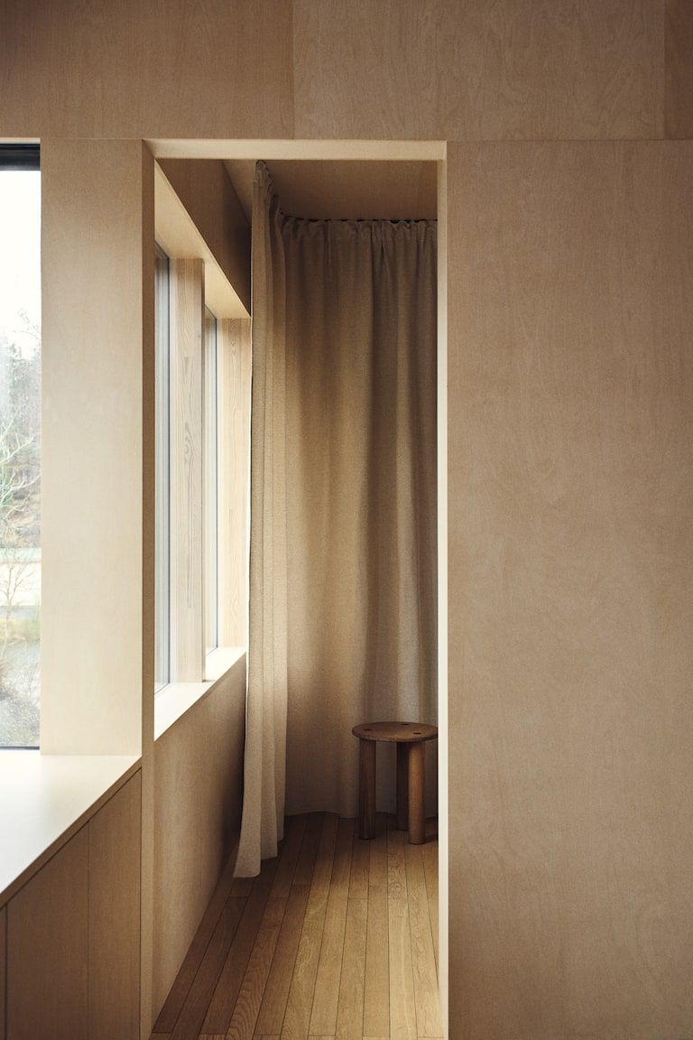 Single-Pack Wide Bouclé Curtain Panel