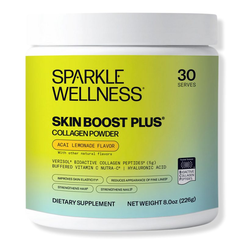 Skin Boost Plus Verisol Bioactive Collagen Peptides - Acai Lemonade - 30 Servings