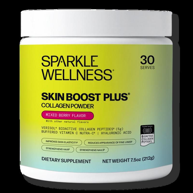 Skin Boost Plus Verisol Bioactive Collagen Peptides - Mixed Berry - 30 Servings