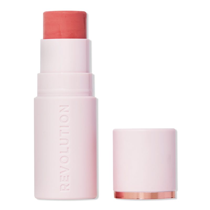Skin Silk Marble Blush Stick - Peachy Pink