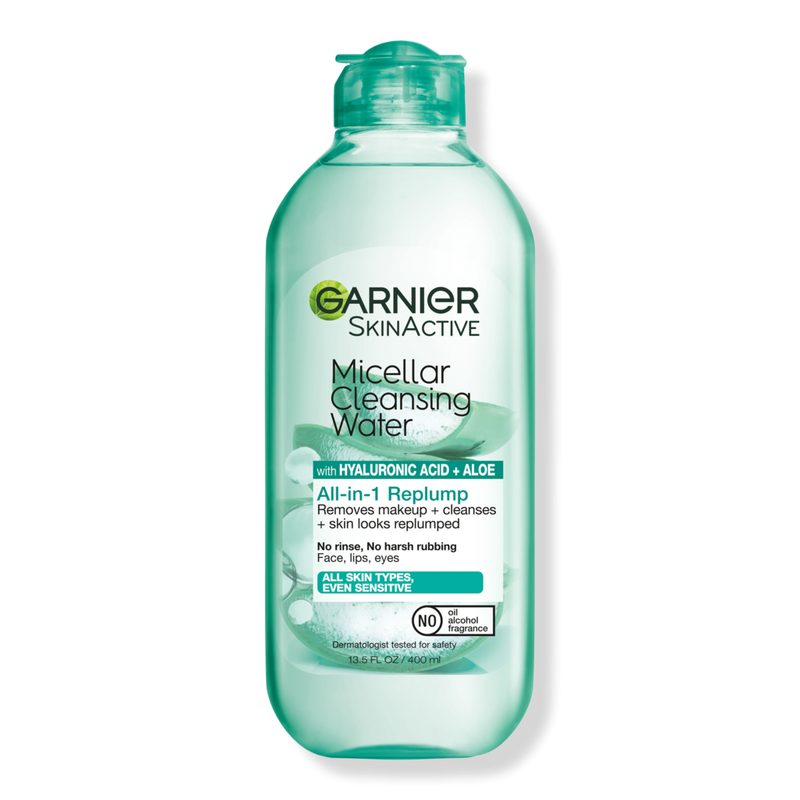 SkinActive Micellar Replumping Hyaluronic Acid Micellar Water - 13.5 oz